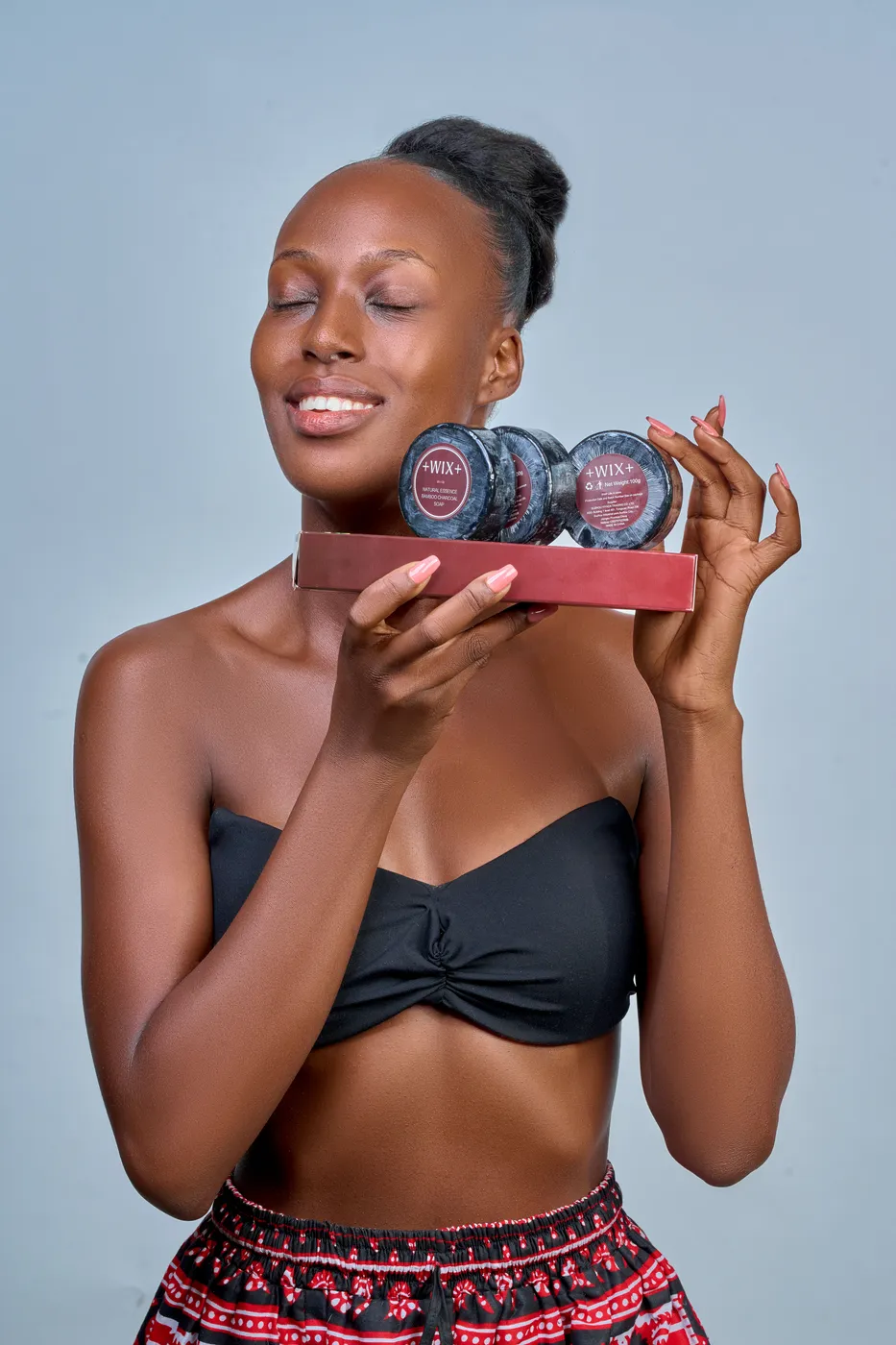 Bamboo Charcoal Soap — +WIX+