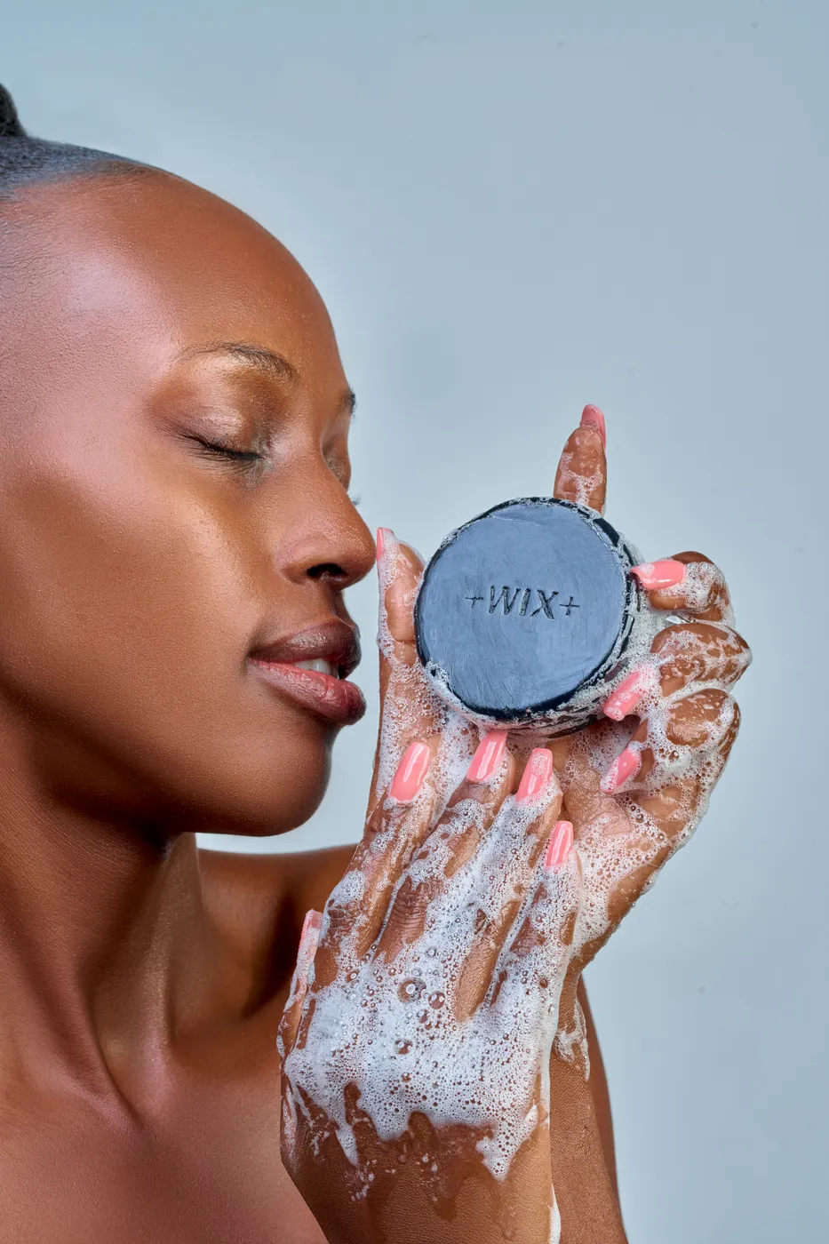 Bamboo Charcoal Soap — +WIX+
